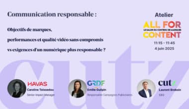 Communication responsable : objectifs de marques, performances et qualité vidéo sans compromis vs Exigences d’un numérique plus responsable ?